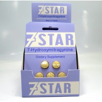 7 Star 7-Hydroxymitragynine Extract Tablets (5 Pack)(30mg)(12ea)(CASE)